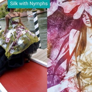 Nymphs Digital Painted Fabric