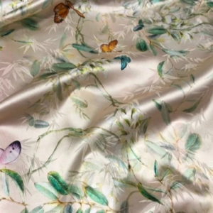 Silk jacquard fabric/mulberry silk fabric