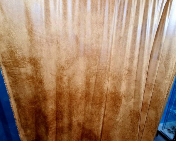 Velvet faux Suede stretch fabric Colour #2 bronze gold sand.Perfect for clothing.Limited only!