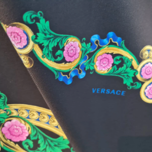 versace silk twill fabric for shirts