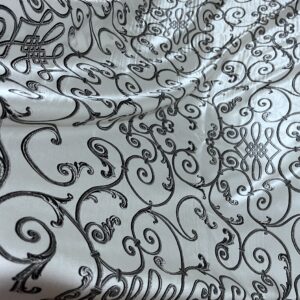 Versace Baroque silk Satin fabric