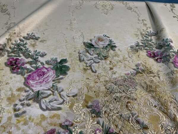 Fabric Exclusive limited edition,gold embossed design