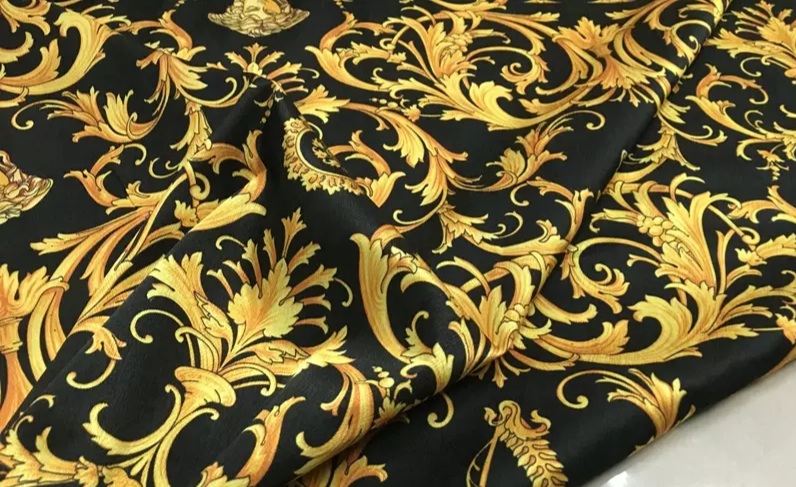 silk versace fabric