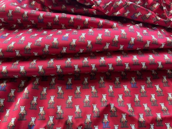 max mara Silk twill stretch fabric