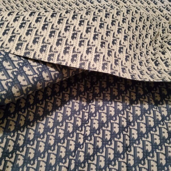 Dior Oblique Fabric Classic Dark Blue
