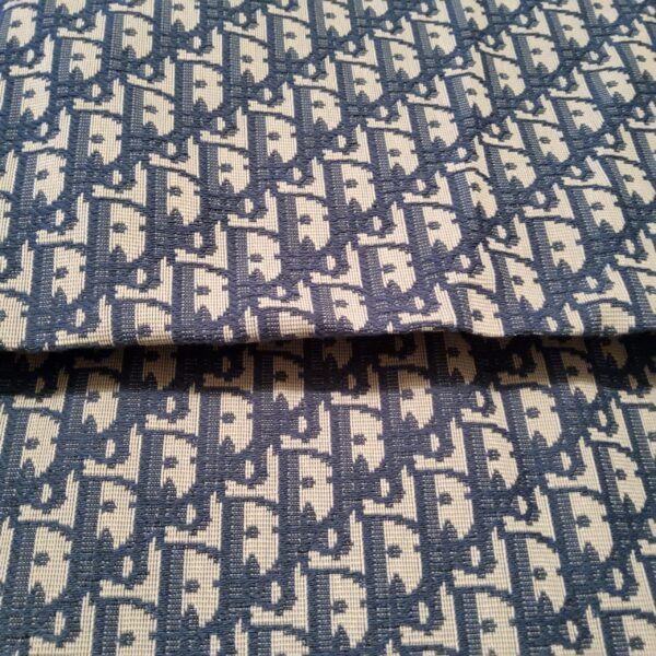 Dior Oblique Fabric Classic Dark Blue