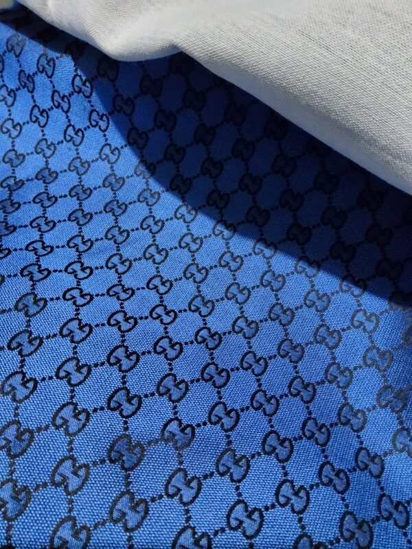 Gucci Jacquard Royal Blue fabric