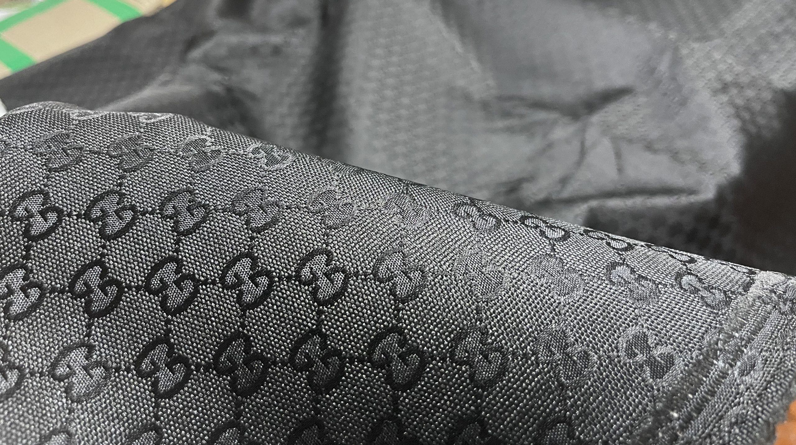 G Jacquard Monogram in BLACK/ Designer G Fabric/Jacket Jacquard  Fabric/Jacquard Couture Fabric/Good density stiff G fabric for blazer,  jacket
