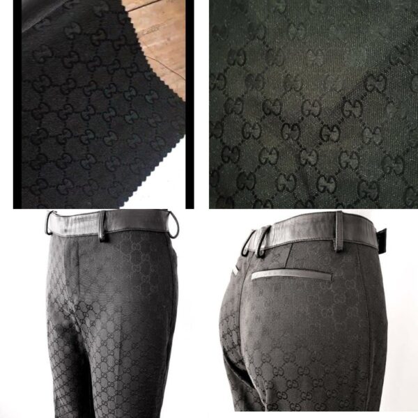 Gucci Jacquard fabric Monogram in BLACK