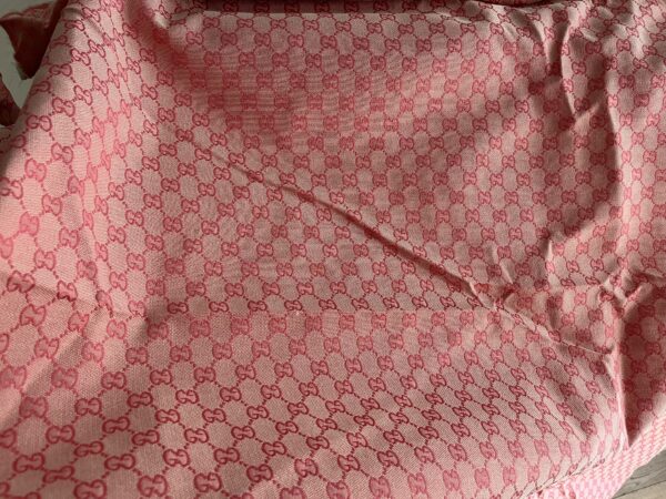 Gucci Jacquard Fabric Pink Colour