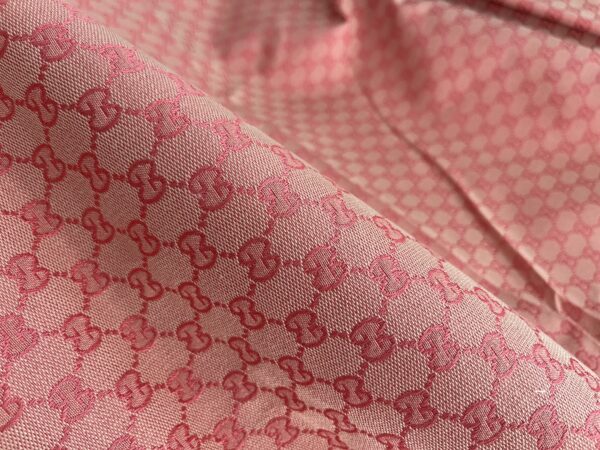 Gucci Jacquard Fabric Pink Colour
